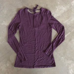 Soft purple long sleeve